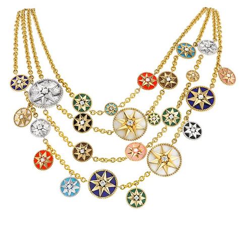 collier dior rose des vents occasion